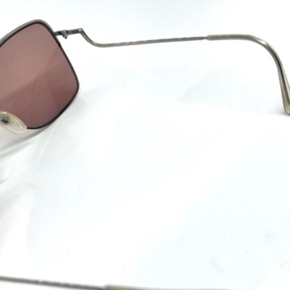 VINTAGE LOGO PARIS FRANCE EYEGLASSES SUNGLASSES FRAMES ROSE LENS METAL 80s - Picture 11 of 16